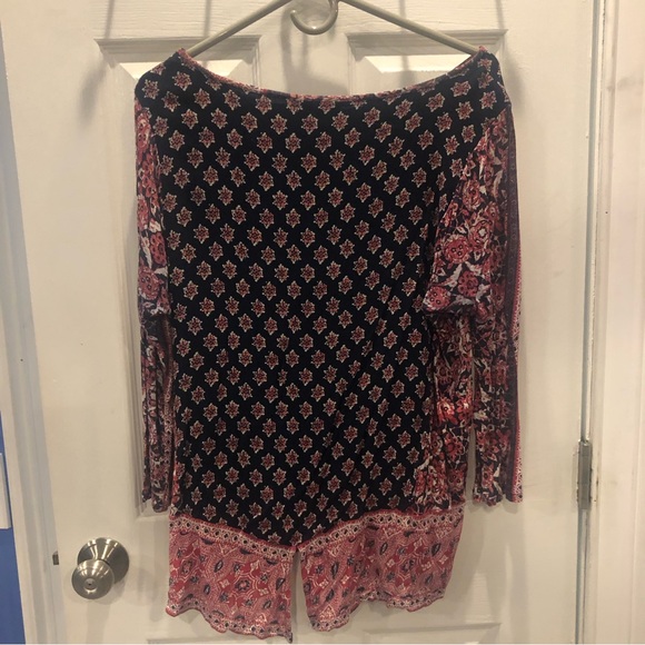 Lucky Brand Boho Top Large - Picture 2 of 7